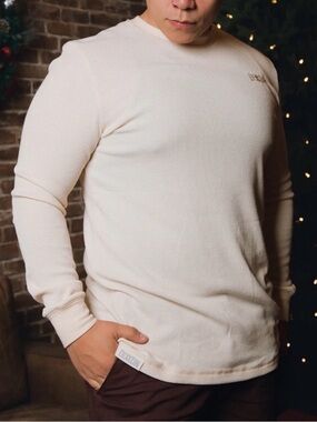 DIXXON White Long-Sleeve Waffle Thermal Shirt